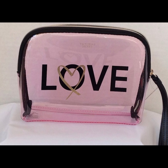 Victoria's Secret Limited-Edition LOVE Beauty Bag - Picture 2 of 3